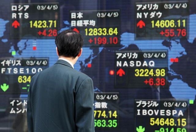 Asian Stocks Restrained, While Japan's Stock drops from record highs