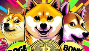 Price Forecast For The Top Three Meme Coins Dogecoin, Shiba Inu, and Bonk GameStop Rally Gains are Erased by Memes